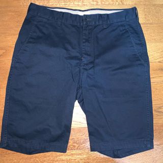 ビームス(BEAMS)のビームス　ショートパンツ　ネイビー　未使用(ショートパンツ)