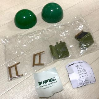 カリモクカグ(カリモク家具)の新品未開封！  カリモク60 ガチャ Kチェア2シーター　 モケットグリーン(その他)