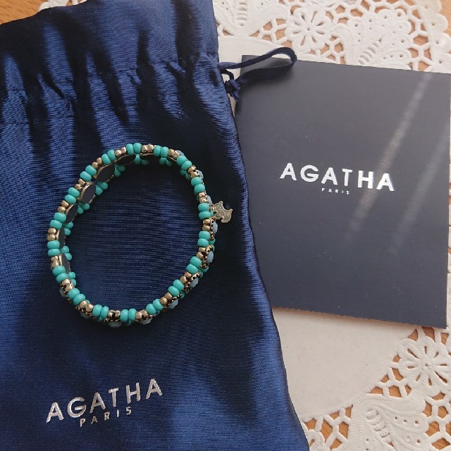 AGATHA(アガタ)のAGATHA ターコイズ ブレスレット レディースのアクセサリー(ブレスレット/バングル)の商品写真