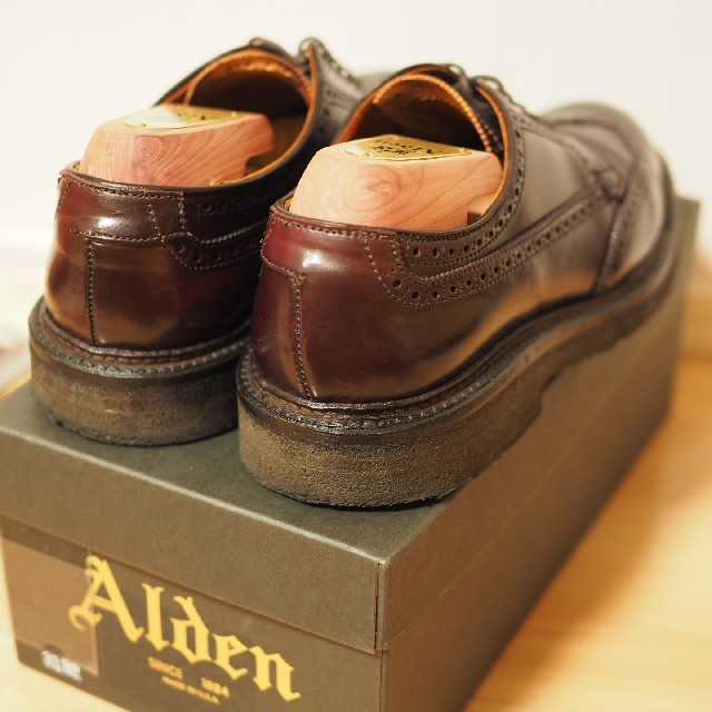 【極美品】Alden 7D 3192 ウイングチップ コードバン オールデン