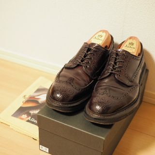 オールデン(Alden)の【極美品】Alden 7D 3192 ウイングチップ コードバン オールデン(ドレス/ビジネス)