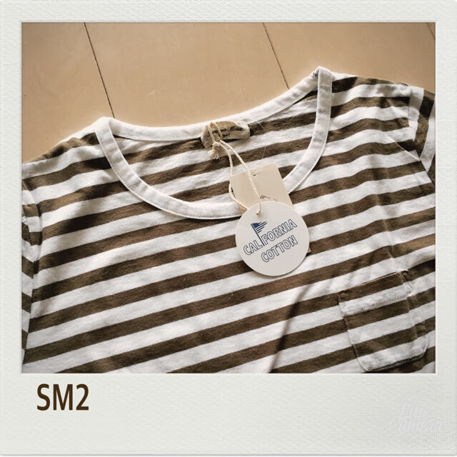 SM2(サマンサモスモス)のSM2 コットンボーダークルーネック レディースのトップス(Tシャツ(長袖/七分))の商品写真