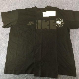 サカイ(sacai)のLサイズ NIKE sacai ハイブリッド Tシャツ BLACK sacai(Tシャツ(半袖/袖なし))