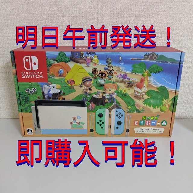 【新品未開封】Nintendo Switch あつまれ どうぶつの森セット