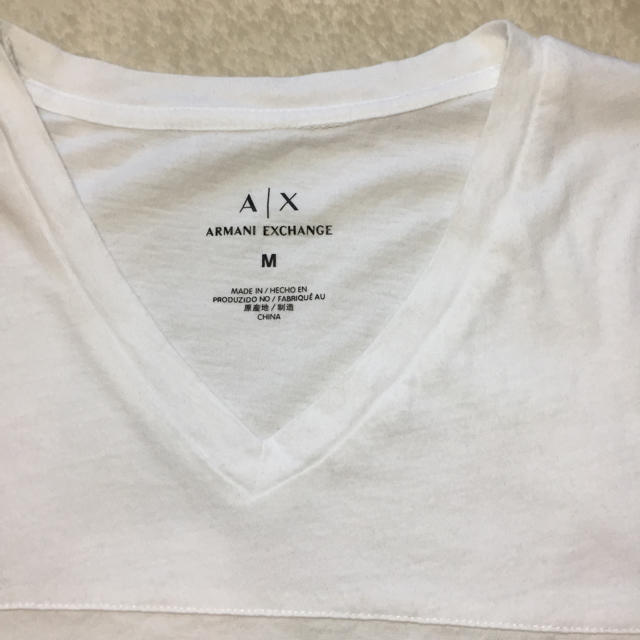 ARMANI EXCHANGE(アルマーニエクスチェンジ)のARMANI EXCHANGE  Tシャツ　Mサイズ メンズのトップス(Tシャツ/カットソー(半袖/袖なし))の商品写真