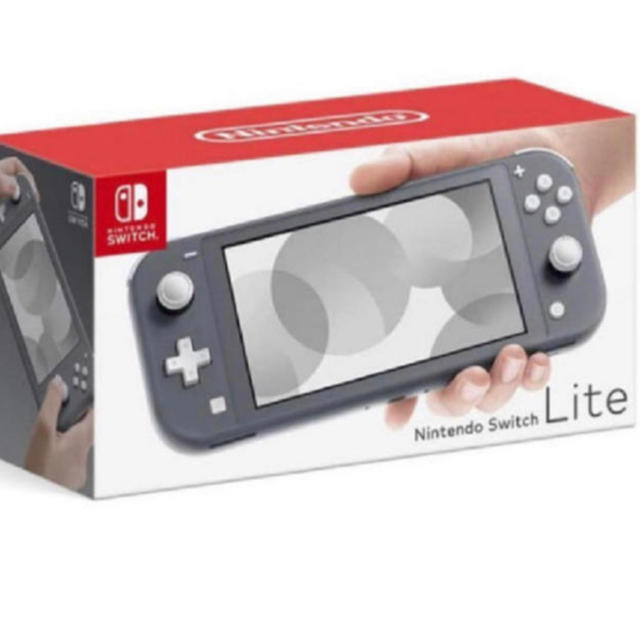 Nintendo Switch(ニンテンドースイッチ)のswitch lite グレー スイッチライト エンタメ/ホビーのゲームソフト/ゲーム機本体(家庭用ゲーム機本体)の商品写真