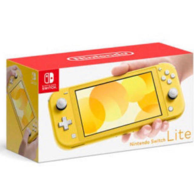 Nintendo Switch(ニンテンドースイッチ)のswitch lite イエロー スイッチライト エンタメ/ホビーのゲームソフト/ゲーム機本体(家庭用ゲーム機本体)の商品写真
