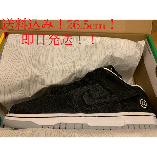 靴/シューズNike DUNK medicomtoy bearbrick 26.5