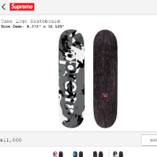 シュプリーム(Supreme)のSupreme Camo Logo Skateboard(スケートボード)