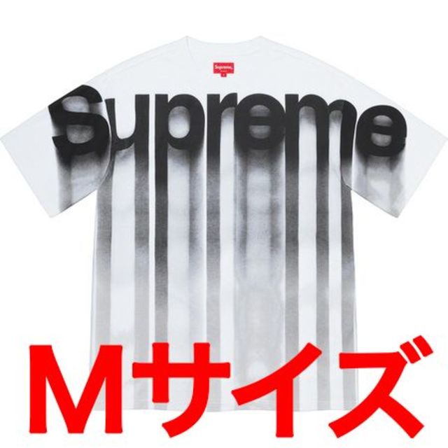 Supreme Bleed Logo S/S Top 白 white Mサイズ