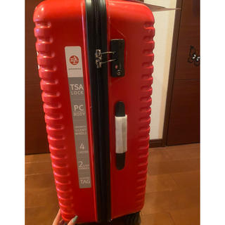 アマダナ(amadana)のamadana スーツケース　キャリーケース　赤　RED (スーツケース/キャリーバッグ)