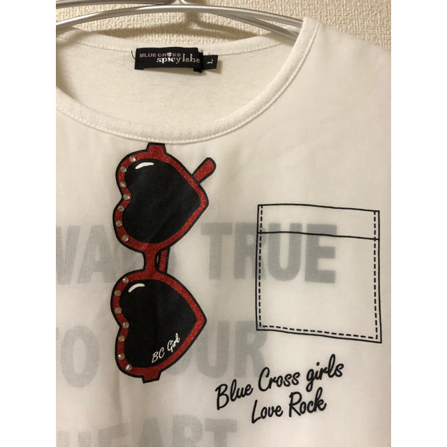 bluecross(ブルークロス)のブルークロス  Tシャツ  L（160cm） キッズ/ベビー/マタニティのキッズ服女の子用(90cm~)(Tシャツ/カットソー)の商品写真