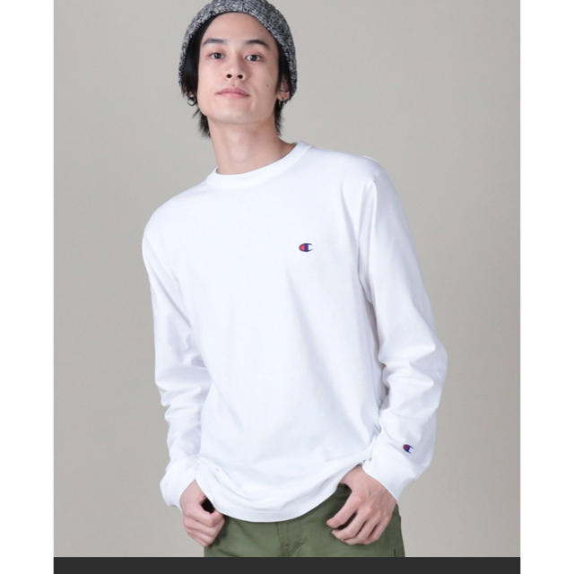 Champion(チャンピオン)の新品！Champion  ビッグバックプリントロンＴ メンズのトップス(Tシャツ/カットソー(七分/長袖))の商品写真