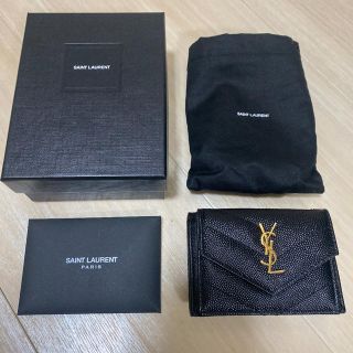 サンローラン(Saint Laurent)のサンローラン　三つ折り財布(財布)