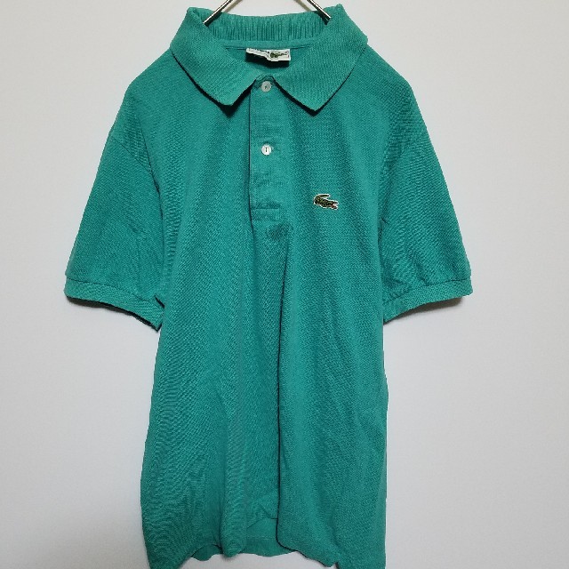 LACOSTE(ラコステ)のCHEMISELACOSTEタグ　半袖ポロシャツ　ワンポイントロゴ メンズのトップス(ポロシャツ)の商品写真