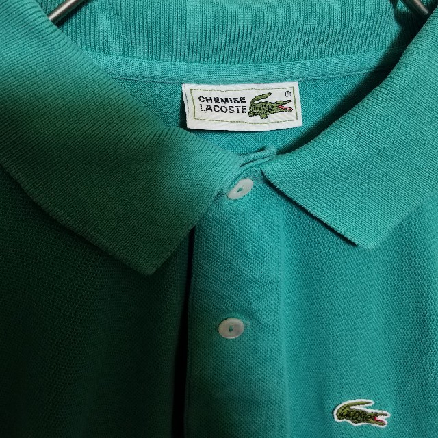 LACOSTE(ラコステ)のCHEMISELACOSTEタグ　半袖ポロシャツ　ワンポイントロゴ メンズのトップス(ポロシャツ)の商品写真