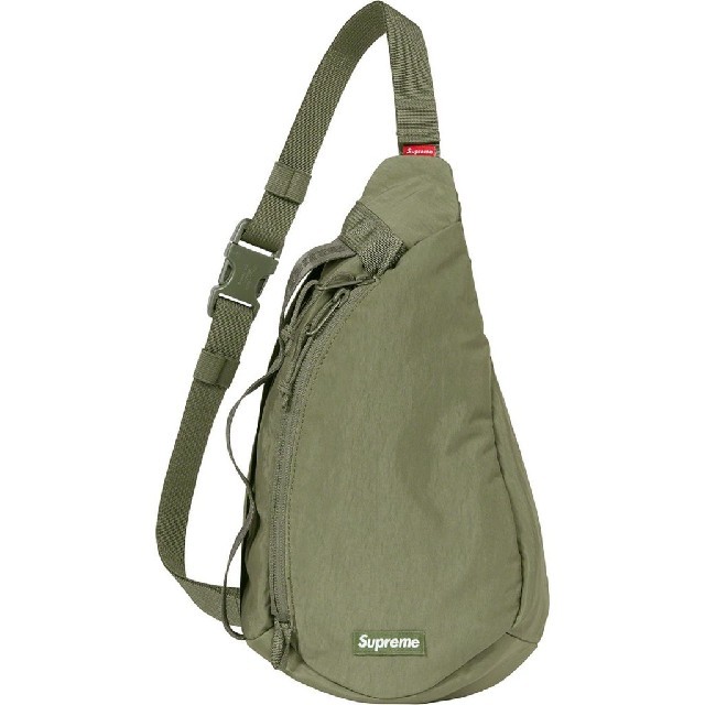 Supreme20FW week1 立ち上げ Sling Bag オリーブ 送込