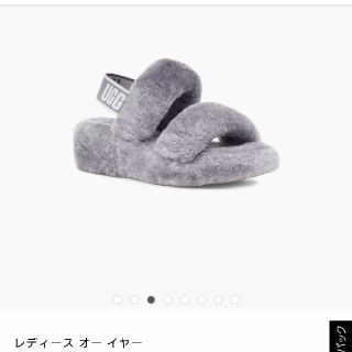 アグ(UGG)の【ゆきちゃん様専用】UGG ファー OH YEAH ストラップサンダル(サンダル)