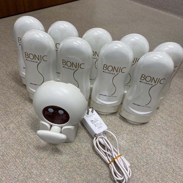 BONIC ボニック 超音波 EMS 本体 ＋ BONIC GEL 9本