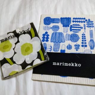 マリメッコ(marimekko)の【marimekko】ペーパーナプキン、スポンジクロスセット(その他)