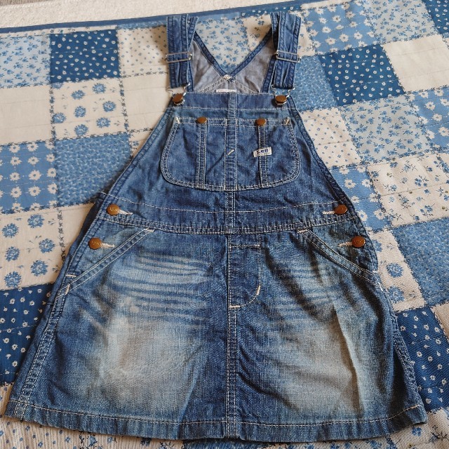 Lee(リー)のLee ジャンパースカート(120cm) キッズ/ベビー/マタニティのキッズ服女の子用(90cm~)(スカート)の商品写真