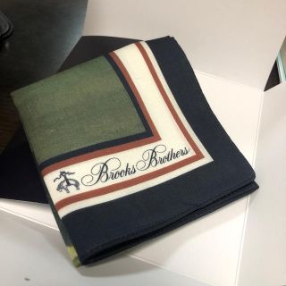 ブルックスブラザース(Brooks Brothers)のブルックスブラザーズ　ハンカチ(ハンカチ/ポケットチーフ)