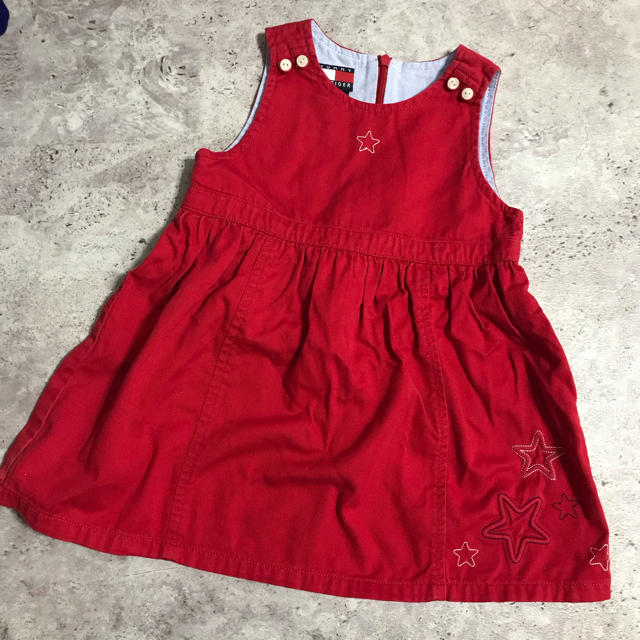 TOMMY HILFIGER(トミーヒルフィガー)のトミーヒルフィガー⭐︎ワンピ キッズ/ベビー/マタニティのキッズ服女の子用(90cm~)(ワンピース)の商品写真