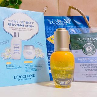 ロクシタン(L'OCCITANE)のイモーテル ディヴァインインテンシヴオイル　おまけ付き⭐︎(ブースター/導入液)