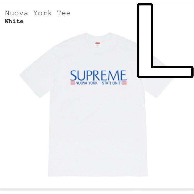 2020aw Supreme シュプリーム Nuova York Tee