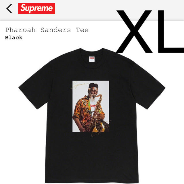 supreme Pharoah Sanders Tee 黒 XL