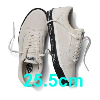 ダブルタップス(W)taps)の25.5cm Vans WTAPS Old Skool White(スニーカー)