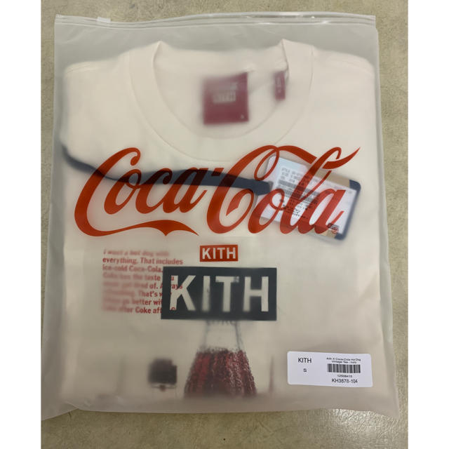メンズKITH×Coca-Colaコラボ　Tシャツ
