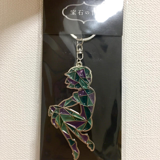 手数料安い 宝石の国 ステンドグラス風キーホルダー シンシャ