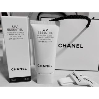 シャネル(CHANEL)のシャネル UV エサンシエル ジェルクリーム 50 30ml(日焼け止め/サンオイル)