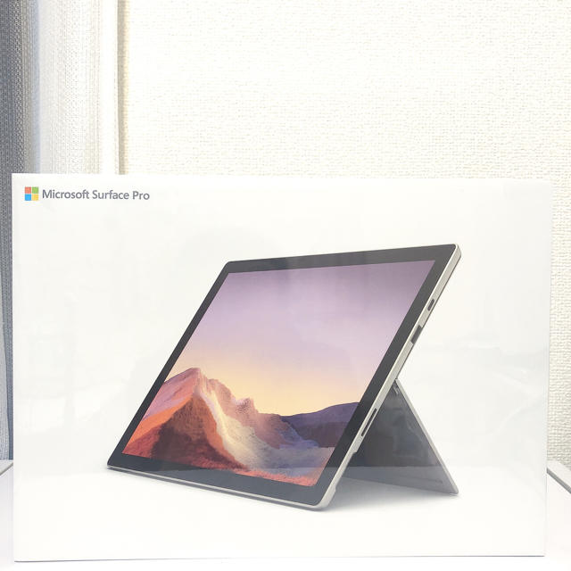 Microsoft(マイクロソフト)のVDH-00012 マイクロソフト Surface Pro 7 - プラチナ スマホ/家電/カメラのPC/タブレット(タブレット)の商品写真