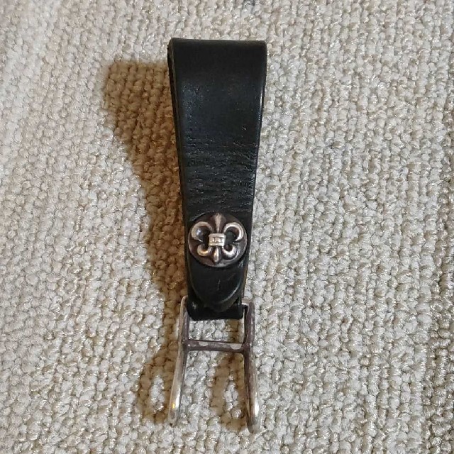 Chrome Hearts(クロムハーツ)のクロムハーツ　ベルトループ　フレア　ブラック メンズのファッション小物(キーホルダー)の商品写真