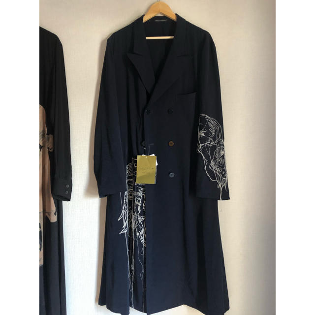 超ポイント祭?期間限定】 Yohji Yamamoto 朝倉刺繍コート look21 20ss Yamamoto Yohji - ダッフルコート -  www.zla.org.zm