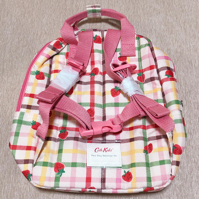 Cath Kidson キッズミディアムバックパック ストロベリーギンガム