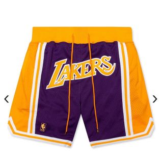 ミッチェルアンドネス(MITCHELL & NESS)のJUST DON x Mitchell&Ness LAKERS Shorts(ショートパンツ)