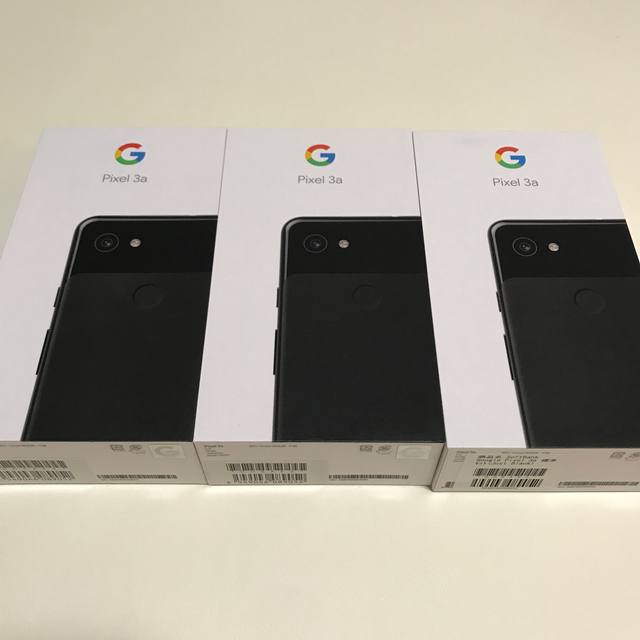 Google pixel 3a just black ブラック