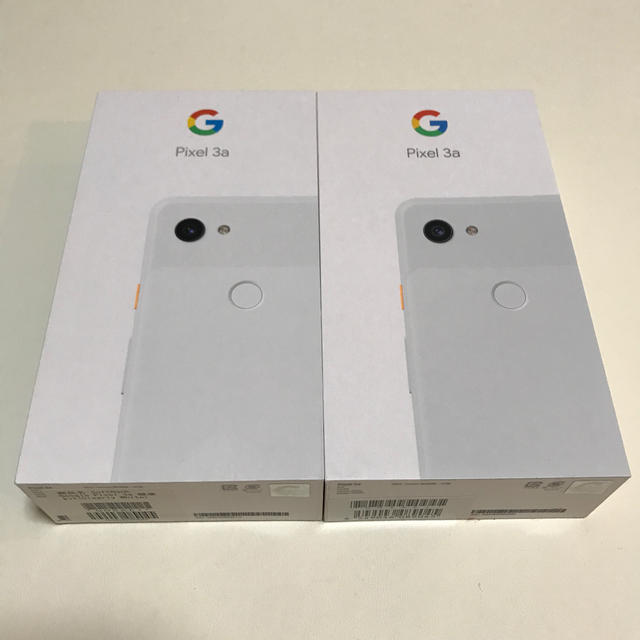 Google pixel 3a  clearly white ホワイト
