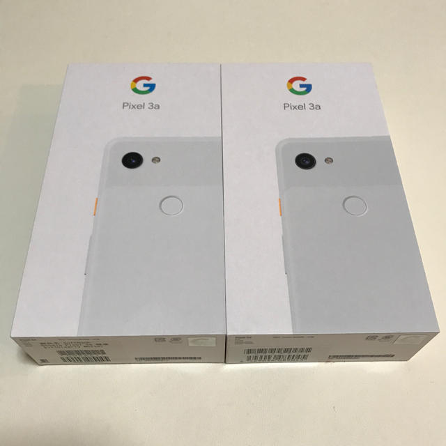 Google pixel 3a clearly white ホワイト