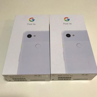 ソフトバンク(Softbank)のGoogle pixel 3a  purple-ish パープリッシュ(スマートフォン本体)