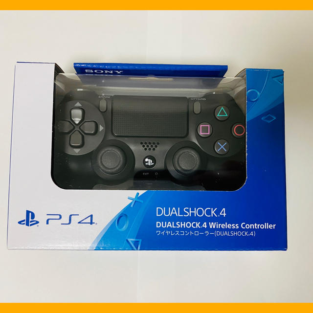 PS4 純正コントローラーBLACK 新品・未使用