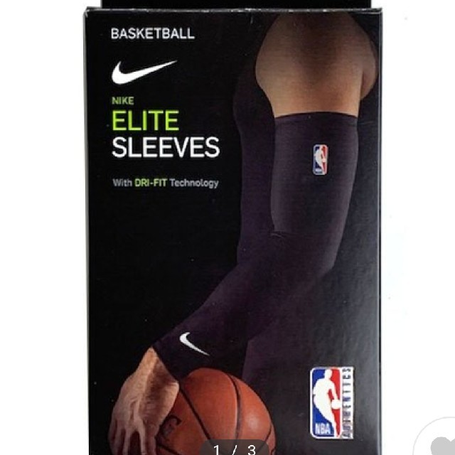 新品 S/M NIKE NBA shooter sleeves プロ使用モデル