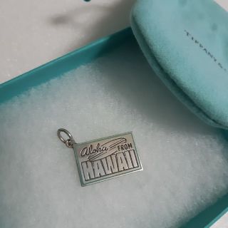 ティファニー(Tiffany & Co.)のティファニー ハワイ限定 ポストカード チャーム(チャーム)