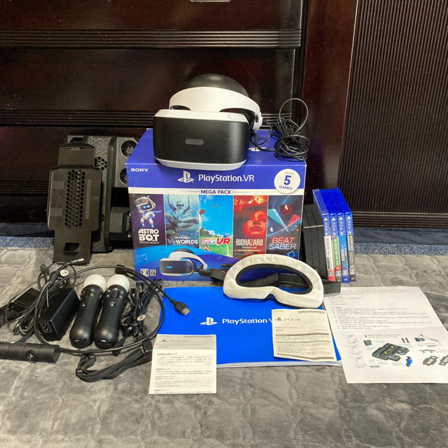 PlayStation VR(プレイステーションヴィーアール)のkakeru様専用 エンタメ/ホビーのゲームソフト/ゲーム機本体(家庭用ゲーム機本体)の商品写真
