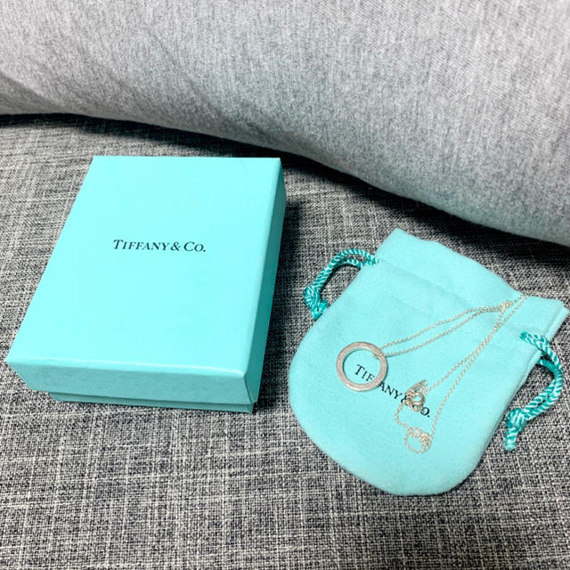 Tiffany サークルペンダント ネックレス