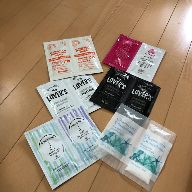 ヘアケアサンプルセット コスメ/美容のキット/セット(サンプル/トライアルキット)の商品写真