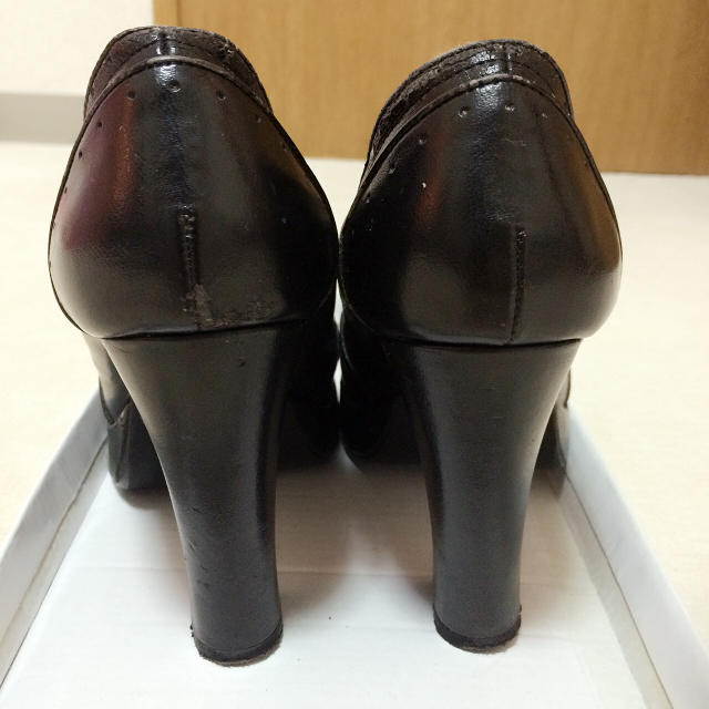 Grimoire(グリモワール)のGrimoire 黒ヒール レディースの靴/シューズ(ハイヒール/パンプス)の商品写真